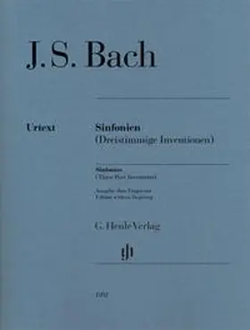 Bach / Scheideler |  Sinfonien (Dreistimmige Inventionen) für Klavier zu zwei Händen | Buch |  Sack Fachmedien