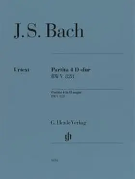 Scheideler |  Johann Sebastian Bach - Partita Nr. 4 D-dur BWV 828 | Buch |  Sack Fachmedien