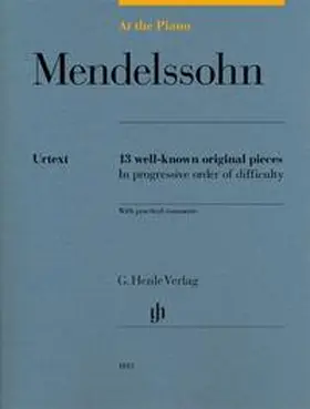 Mendelssohn Bartholdy / Hewig-Tröscher |  At the Piano - Mendelssohn | Buch |  Sack Fachmedien