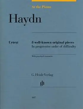  Joseph Haydn - At the Piano - 8 well-known original pieces | Buch |  Sack Fachmedien