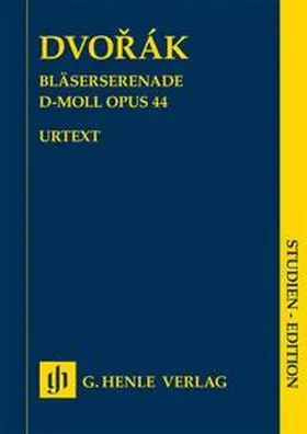  Antonín Dvorák - Bläserserenade d-moll op. 44 | Buch |  Sack Fachmedien