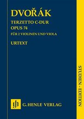 Oppermann |  Antonín Dvorák - Terzetto C-dur op. 74 für zwei Violinen und Viola | Buch |  Sack Fachmedien