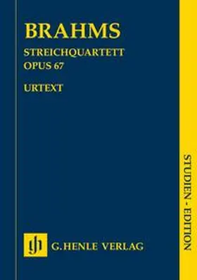 Reiser |  Johannes Brahms - Streichquartett B-dur op. 67 | Buch |  Sack Fachmedien