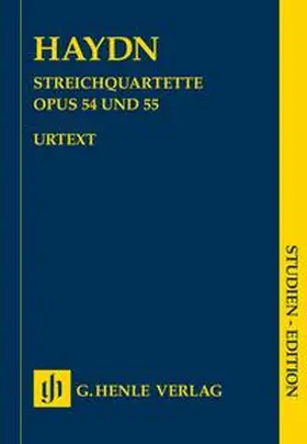 Webster |  Joseph Haydn - Streichquartette Heft VII op. 54 und 55 (Tost-Quartette) | Buch |  Sack Fachmedien