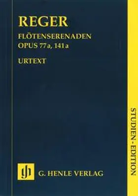 Kube |  Max Reger - Serenaden op. 77a und op. 141a für Flöte (Violine), Violine und Viola | Buch |  Sack Fachmedien