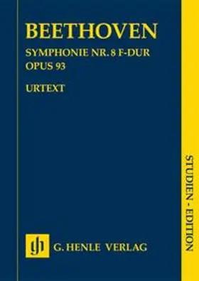  Ludwig van Beethoven - Symphonie Nr. 8 F-dur op. 93 | Buch |  Sack Fachmedien