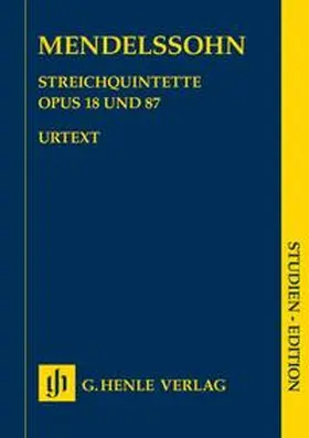 Herttrich |  Felix Mendelssohn Bartholdy - Streichquintette op. 18 und 87 | Buch |  Sack Fachmedien