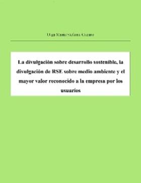 Cucaro |  La divulgación sobre desarrollo sostenible, la divulgación de RSE sobre medio ambiente y el mayor valor reconocido a la empresa por los usuarios | eBook | Sack Fachmedien