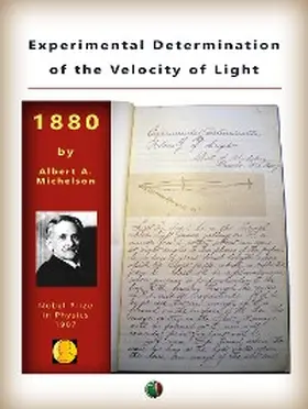 Michelson |  Experimental Determination of the Velocity of Light | eBook | Sack Fachmedien