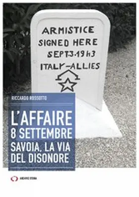 Rossotto |  L'affaire 8 settembre | eBook | Sack Fachmedien