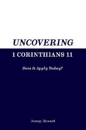 Howard |  Uncovering 1 Corinthians 11 | eBook | Sack Fachmedien