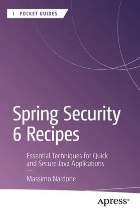 Nardone |  Spring Security 6 Recipes | Buch |  Sack Fachmedien