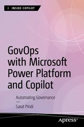 Piridi |  GovOps with Microsoft Power Platform and Copilot | eBook | Sack Fachmedien