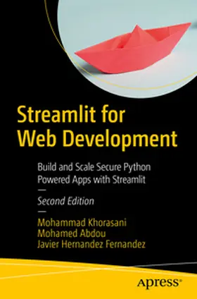 Khorasani / Abdou / Hernández Fernández |  Streamlit for Web Development | eBook | Sack Fachmedien
