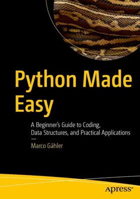 Gähler |  Python Made Easy | Buch |  Sack Fachmedien