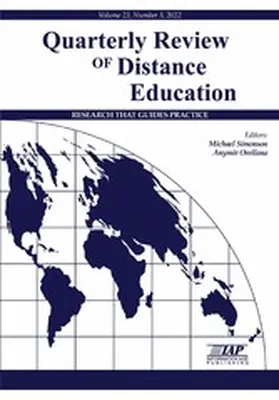 Simonson / Orellana |  Quarterly Review of Distance Education | eBook | Sack Fachmedien