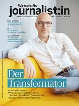  Wirtschaftsjournalist:in | Zeitschrift |  Sack Fachmedien