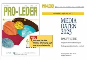 Verein für GerbereiChemie und -Technik e.V. (VGCT)
Pro Leder |  Pro Leder | Zeitschrift |  Sack Fachmedien